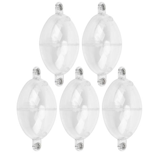 5Pcs Fishing Bubble Floats Sea Coarse Surface Controller Fishing Float Ball Fish TackleTransparent White
