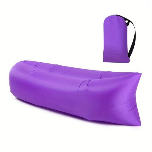 Inflatable Pool Lounger, Portable Lazy Sofa For Backyard Beach Travel & Camping