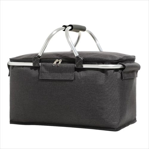 Large Picnic Basket, Insulated Foldable Cooler Bag for Camping Picnic Travel Lunch Bag Large Picnic Basket, Insulated Foldable Cooler Bag for Camping Picnic Travel Lunch Bag